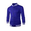 Mens Fall Winter Fleece Casual Bomber Jacket With Stand Collar For Urban Style Men