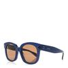 Used Navy Square Sunglasses