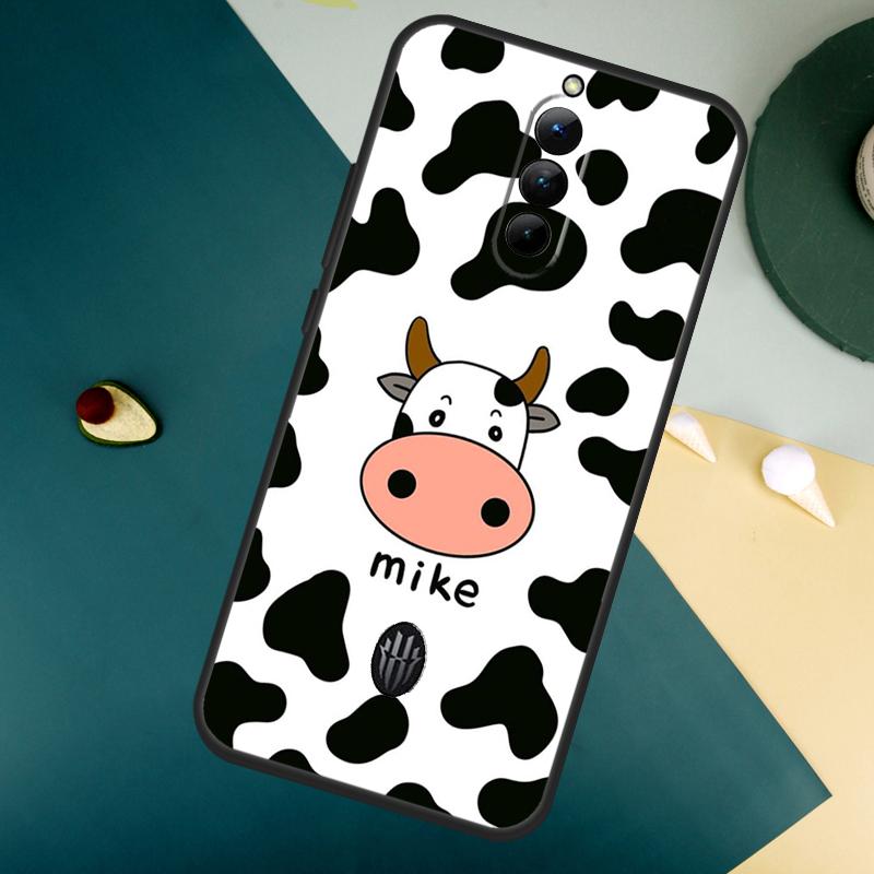 Cut Cow For ZTE Nubia Red Magic 10S Pro Plus 7 6S 7S 8 9 8S 9S Pro Red Magic 10 Air 11 Pro Plus Case
