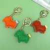 2027 Lunar New Year Goat Pendant Durable Pu Sheep Keychain Bag Decor Gift For Friends