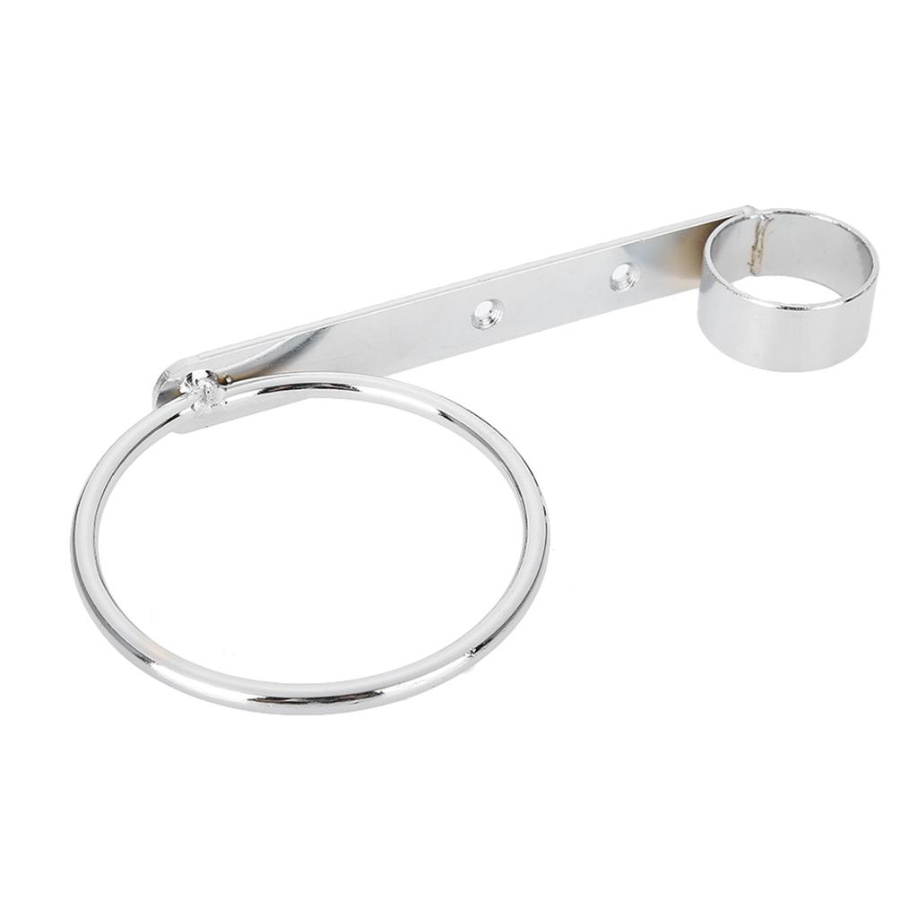 Chrome Plated Iron Wallmounted Hairdryer Support Holder Hairdryers & Tongs Rack