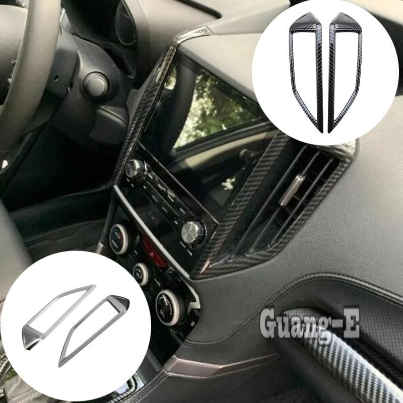 Center Console Air Condition Vent Cover For Subaru Forester 2018 Decoration Auto Interior Accessories