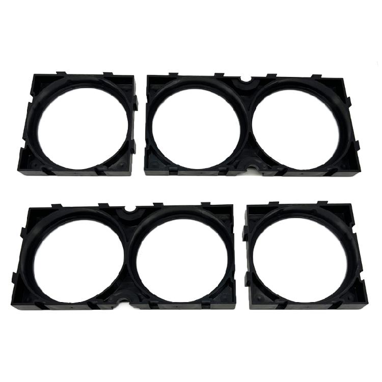 10pcs Easy to Install 66160 Lithium Battery Holder Frame, Stackable for Space Efficiency, Strong AntiShock Properties