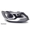 Ansamblu far compatibil (Exclude DRL) pentru modele Volkswagen Tiguan 2013-2017, Finisaj inferior