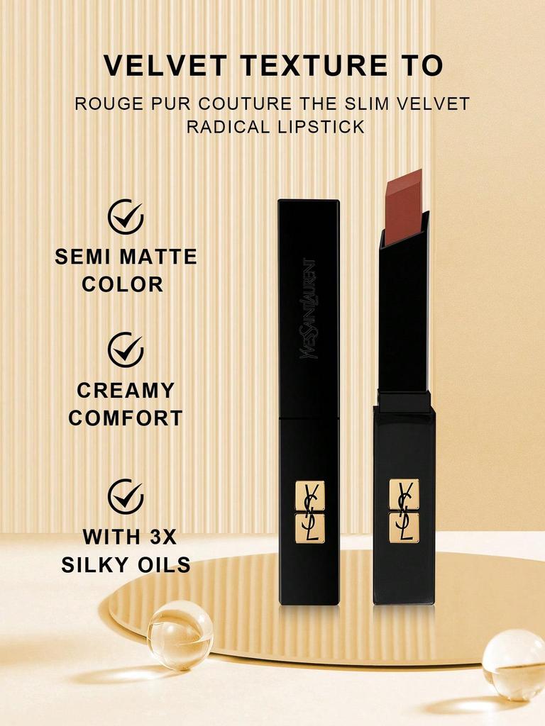 Yves Saint Laurent THE SLIM VELVET RADICAL Lipstick 2g - Luxury Velvet Matte