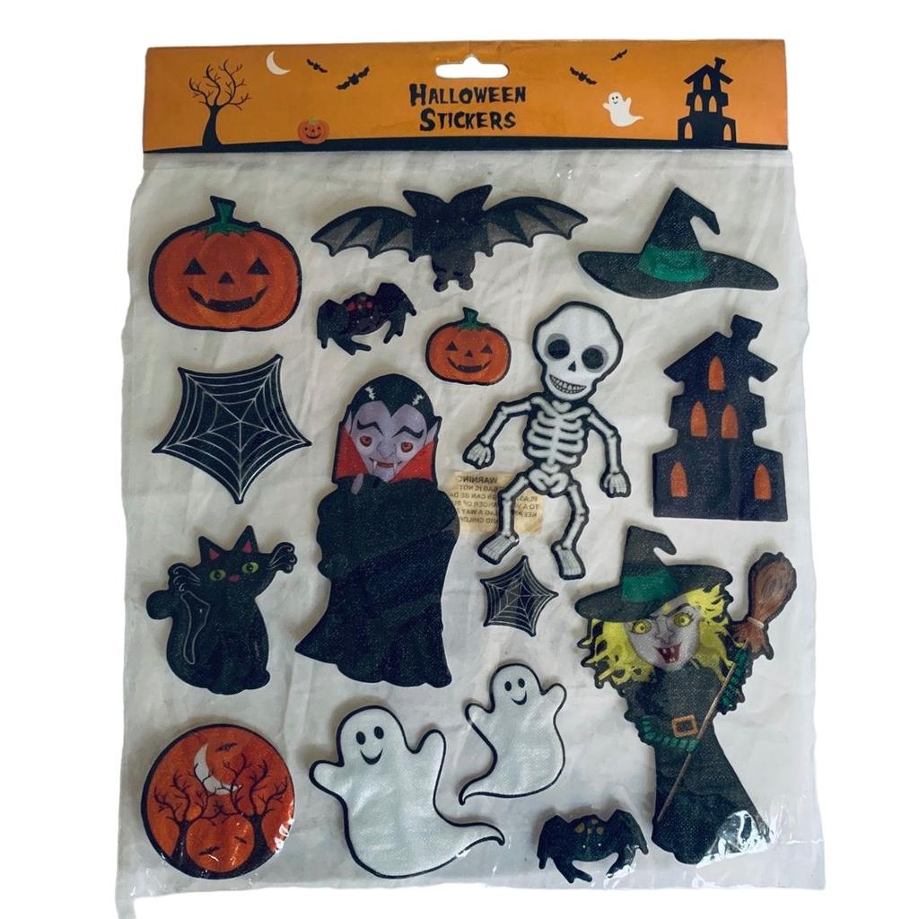 Glitter Scary Halloween Sticker