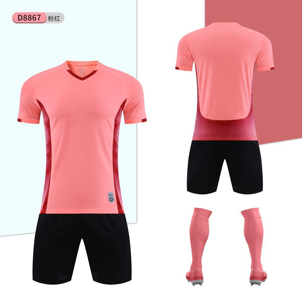 Football Suit Sports Suit Printed Adult Children Summer Short Sleeve Running ******** Rope Quick Drying Clothes Training Camp Football Clothes