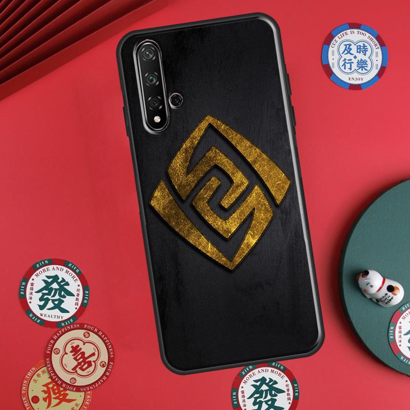 Genshin Impact Elements For Huawei P20 P30 P40 Lite P60 Pro Nova 12i 11i 8i 12s 9 10 SE Y90 Y60 Y70 Y72 Y61 Y91 Case
