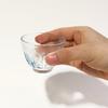 Aderia (ADERIA) Shonai Craft Sake Cups, 60ml, Hana Tsuduri Design, Set of 6, Crystal Glass, Made in Japan, F-70091