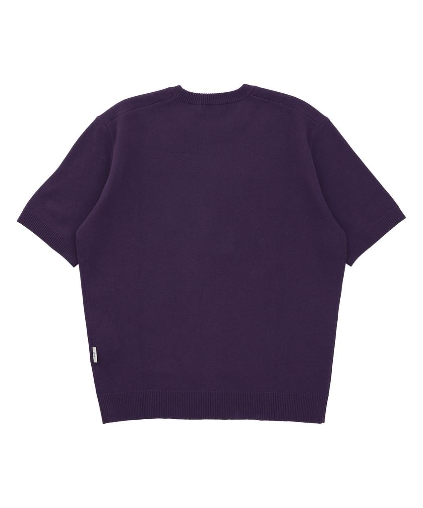 W Standard Graphic Short Sleeve Knit Pullover [3 Colors]