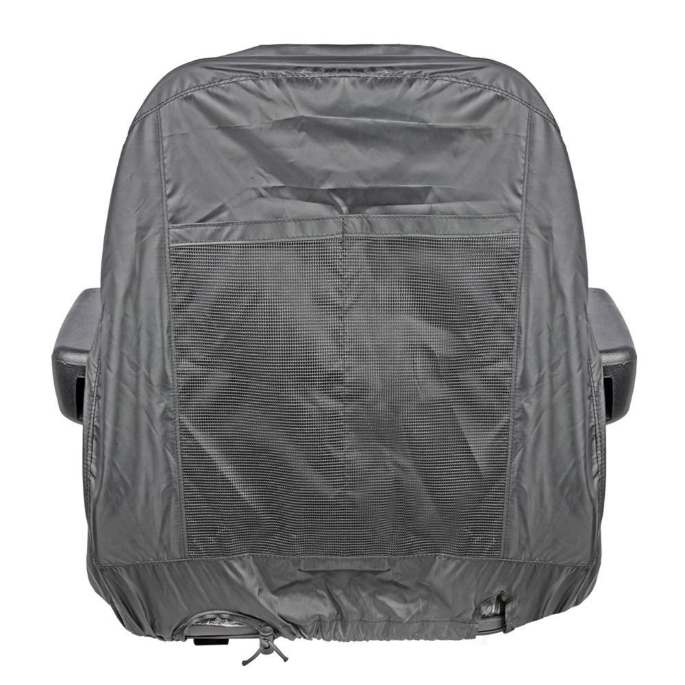 

Waterproof Tractor Seat Cover with 2 Storage Pockets Outdoor Seat Protector Riding Lawn Mower M