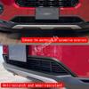 For HONDA WR-V WRV 2024 2025 ABS Chrome Front Bumper Lower Middle Net Mesh Grille Grill Around Cover Trim Exterior Accessories