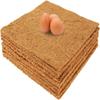 Eco Friendly Natural Coconut Coir Nesting Pads for Poultry Egg Laying 25x25cm Washable Non Toxic Glue Free Straw Mat for Chicken Coop
