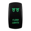 Boat Car Rocker Switch 12V/24V Waterproof Green Led SPST DPDT 20A for ARB/CARLING/NARVA/4x4 Pickup Truck JCB Machine Relays 5