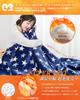 VK Living Blanket Instant Heat Winter Warm Thick Flannel Flat Yarn Moisturizing Treatment Antibacterial and Deodorizing Collar Fluffy Machine Washable