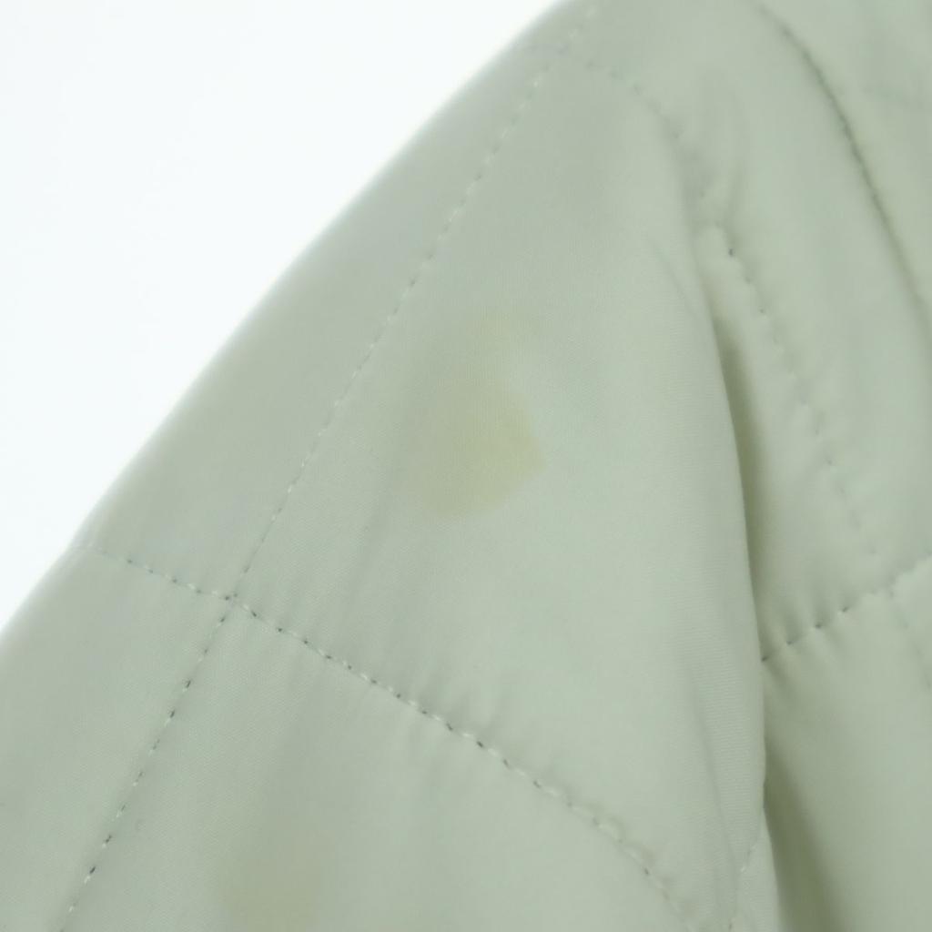 Mackintosh Made In the UK Long Sleeve Quilted Coat 34 White Women Used