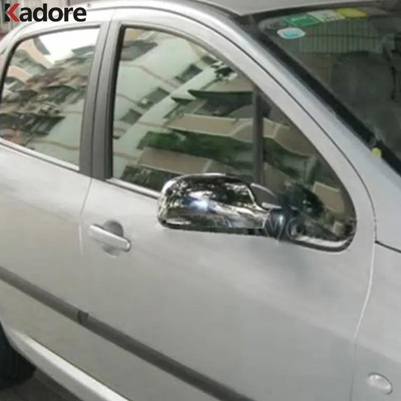 

Для Peugeot 307 Хромированная Накладка на Зеркало Заднего Вида Боковые Зеркала Дверей Накладки Рамка Накладки Автоаксессуары