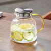 Creative Cold Kettle Cold Cold Brewing Pot Household Water Pot with Handle Summer Transparent Beverage Pot Kitchen Accessories