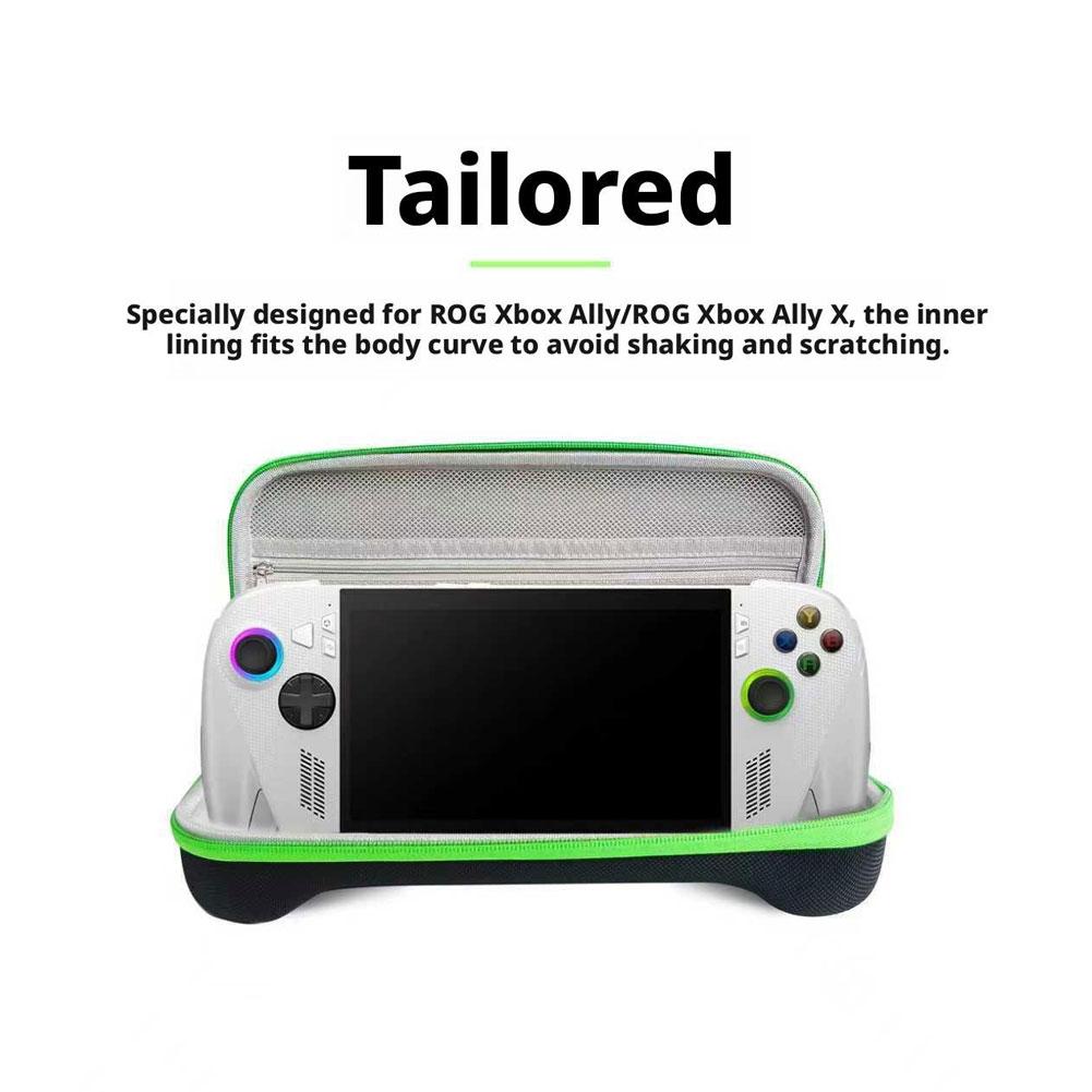 Handheld Game Console Storage Bag for ROG Xbox Ally/X Portable EVA Carrying Bag Shockproof Game Console Storage Bag