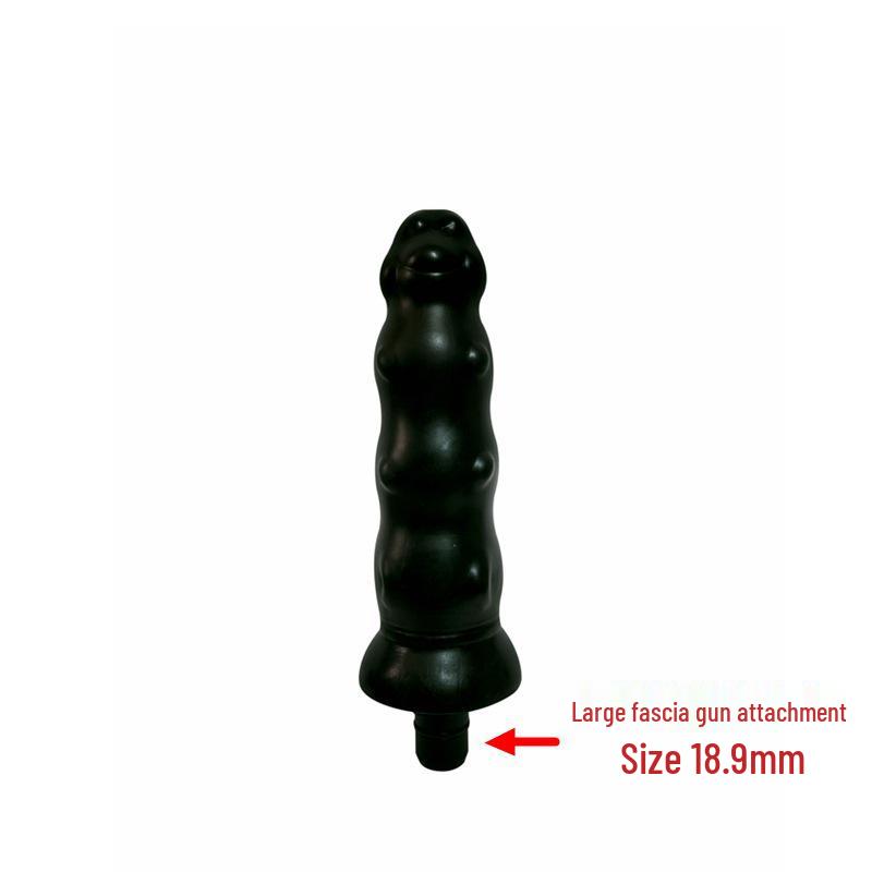Fascial Gun Dildo Head Vibrator for Erotic Simulation (18~19mm)