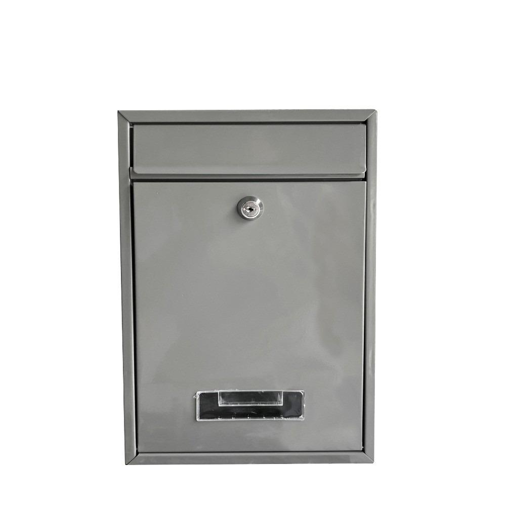Iron Tinplate Letter Boxes Safe Locking Metal Email Suggestion Box Large Mail Drop Box  Garden