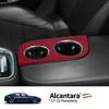 For 17-22 Porsche Panamera Armrest Box Cover Cup Panel Sheath Shell Alcan tara Suede High-End Modification Interiors Accessories