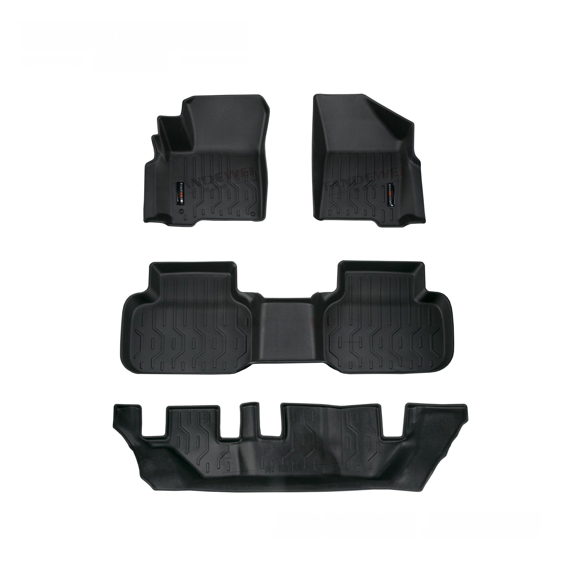 TPE All-Weather 3D Custom-Fit Waterproof Floor Mats for 2012-2020 Dodge Journey