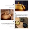 Decorative Small Tea Kettle Cast Iron Teapot Tabletop Ornament Adornment