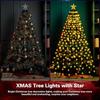 Christmas Tree String Lights USB-Powered 300LED Decorative Light Waterproof Ideal for Indoor Outdoor Christmas Tree Decoration