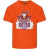 Biker Santa Christmas Motorcycle Motorbike Unisexs Light Cotton TShirt