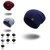 Luxuriöse Damen Herren Unisex Campingmütze Winter Beanie Baggy Warme Wolle Skimütze Fleecefutter