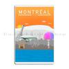 Montreal Postcard Metal Signs Garage Print Garage Cinema Garage Tin Sign Poster