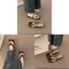 Leopard Print Flip Flops For Women Summer Soft Sole Beach Sandals Slip On Comfortable Casual Footwear