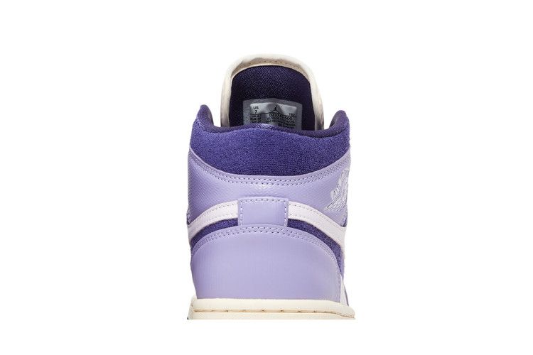 Women's Sneakers Nike Jordan 1 Mid SE Chenille Sky J Light Purple (Women's)