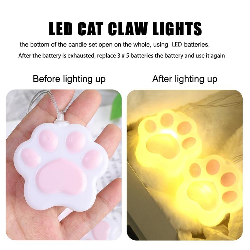 Pink Heart-shaped Claw Shaped Light String Suitable for Family Rooms and Interior Decoration Scenes, birthdays,Mother's Day,Thanksgiving,Christmas