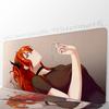 Surtr Animated Game A-Arknights Mousepad Mouse Mat Desk Mat With Pad Gaming Accessories Prime Gaming XXL Keyboard Pad Padding