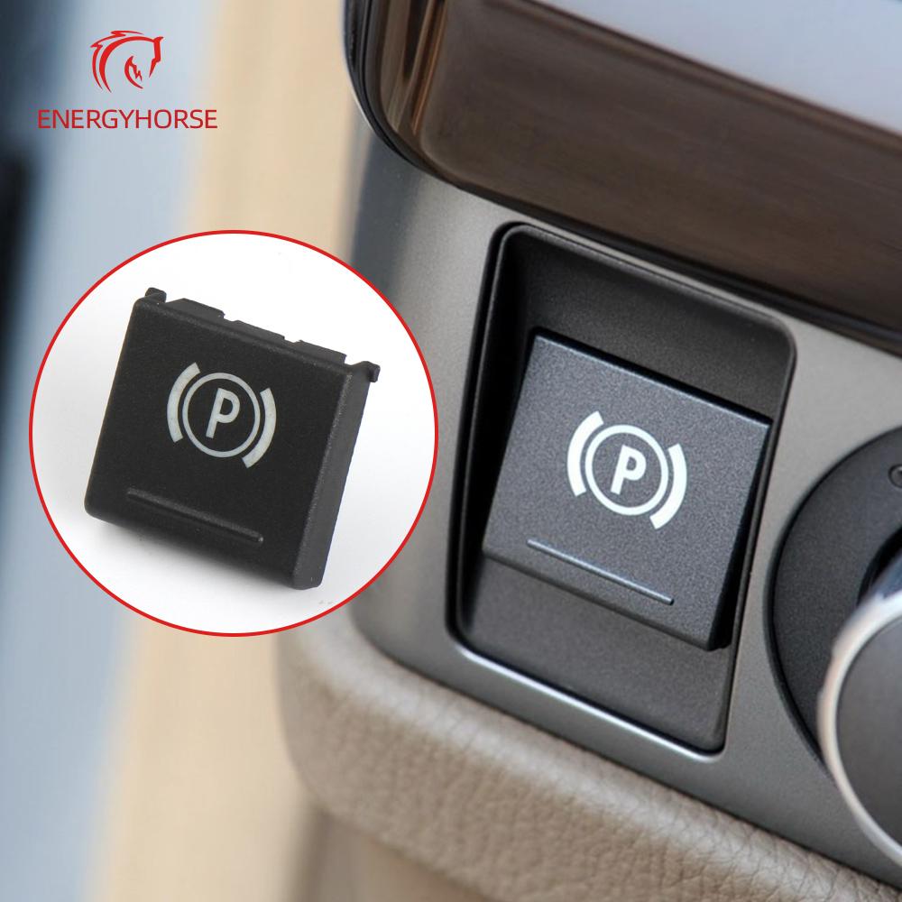 Car Electronic Handbrake Parking Brake P Button Switch Cover Parking Brake Switch Replacement For BMW E66
