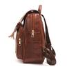 Women's Tassel Backpack Large Capacity Soft Leather Travel Backpack Student School Bag