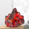 Realistic Burning Charcoal LED Lamp - Artificial Fireplace with Glowing Flame and Wood Logs - Flameless Indoor Light for Home Decoration