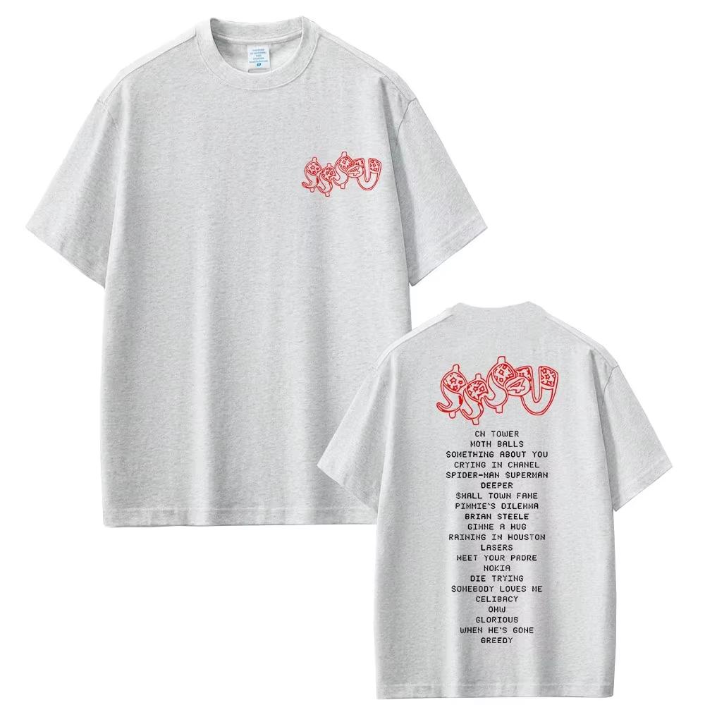 Rapper PARTYNEXTDOOR  Drake Graphic T Shirt SSS4U Some Sexy Songs 4 U Tshirts Mens Hip Hop Fashion Tshirt 2026 Springsummer