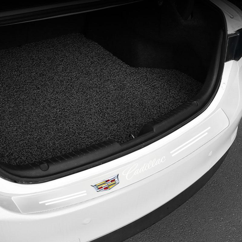 Transparent Car Trunk Badge Protective Sticker Car Accessories For Cadillac CTS STS DTS SRX XLR ATX Escalade Seville Tiburon