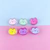 20Pcs Necklace Bracelet DIY Craft Making Enamel Cats for Kids Girls Cute Handcrafted Charm Transparent Beads Jewelry Accessories