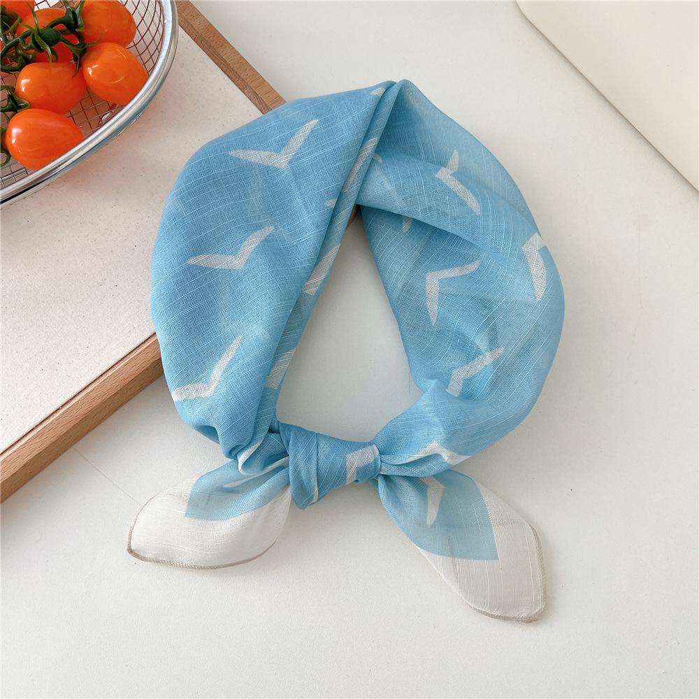 58*58cm Hair Scarf Square Scarf Hairscarf Headscarf Handkerchief Bandanas Turban Shawl Wrap Headband Hairband