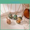Vintage Shell Pendant Necklace With 18k Gold Plating For Women And Men