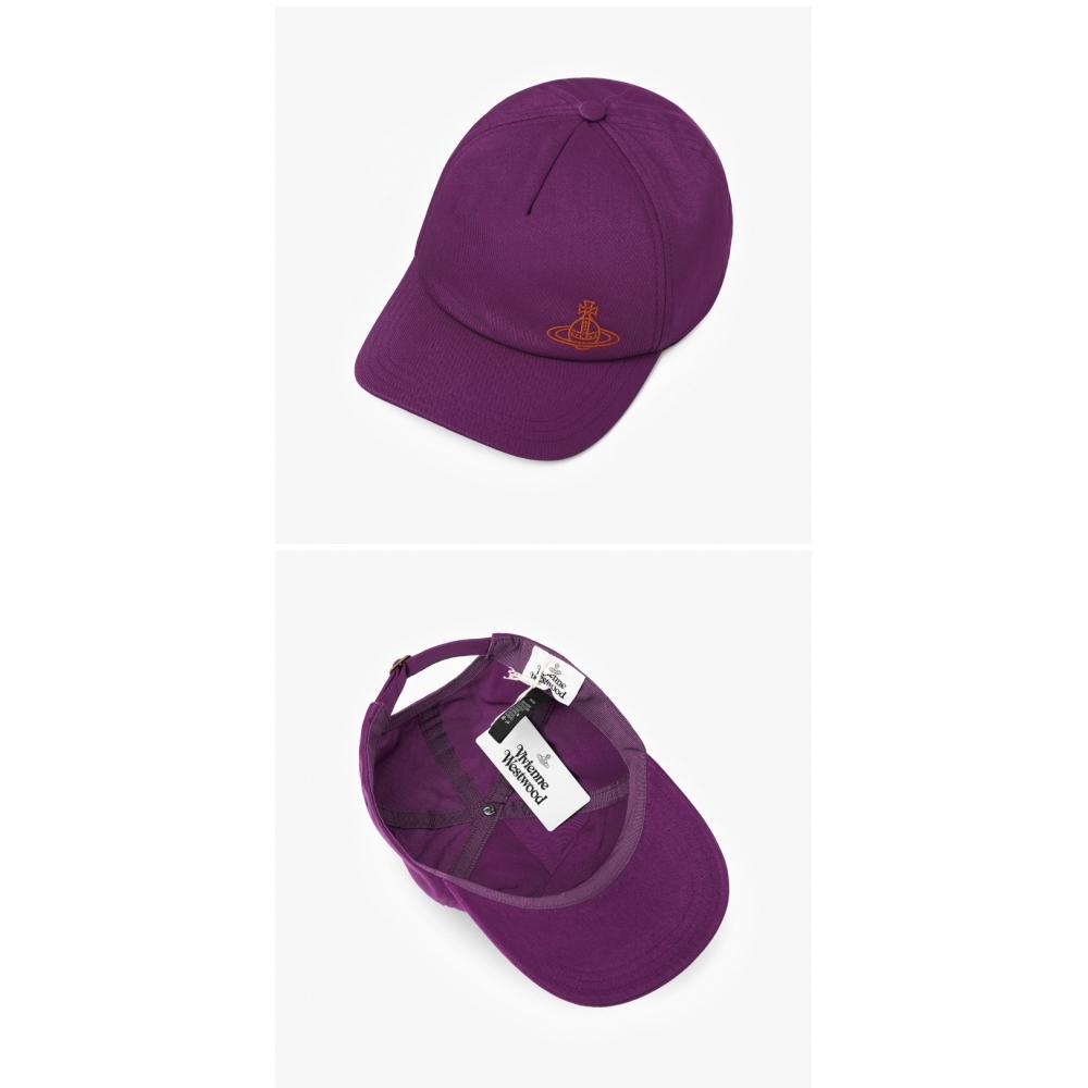 Vivienne Westwood 81020019 W00kt I406ol Orb Of Logo Embroidery Ball Cap