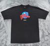 Vintage 1991 Planet Hollywood Cannes T-Shirt Herren XL Schwarz Hergestellt in den USA 90er Jahre