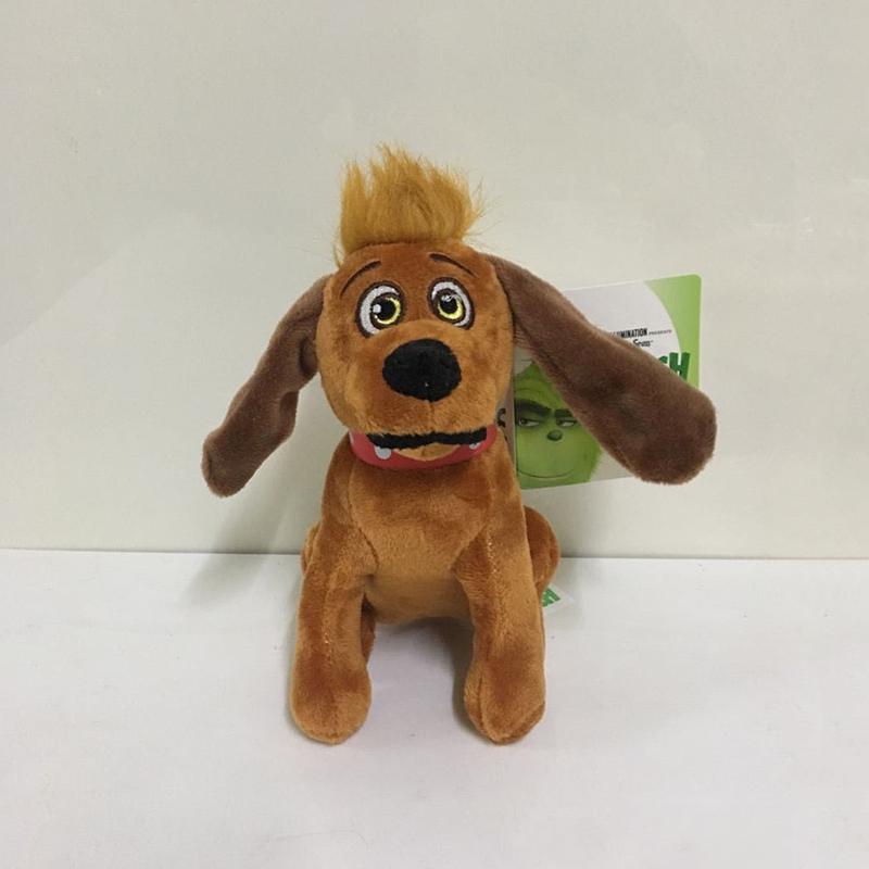 

Плюшевая игрушка Гринч премиум-качества, кукла, идеально подходящая для мальчиков и девочек, подарки на Хэллоуин и Рождество Dog-18cm