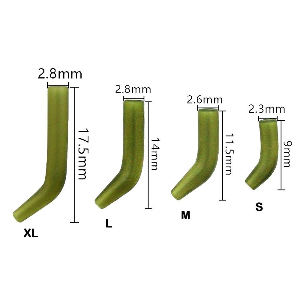 30pcs Kickers Hook D Rig Kickers Aligners Sleeve Hook Line Aligners Sleeve Rigs  Terminal Tackle