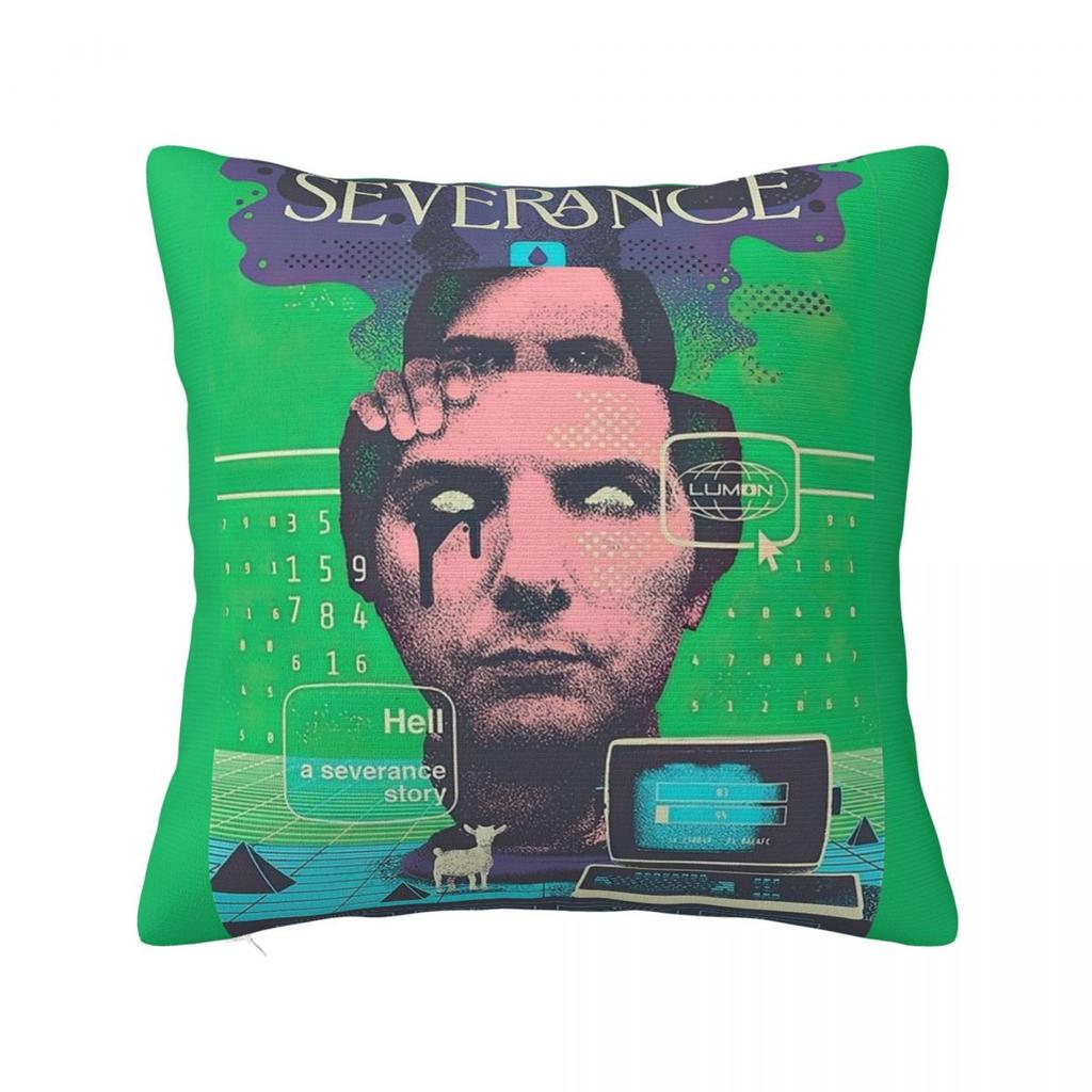 Severance Series Adam Britt Lower Pillow Covers Polyester Seat Cushion Case Creative Decor Throw Pillow Case 4545
