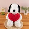 New styles Snoopy Cartoon Cute Dog Plush Toy Pillow Sofa Back Plush Doll Gifts For Valentine's Day For Girls Gift Birthday gift
